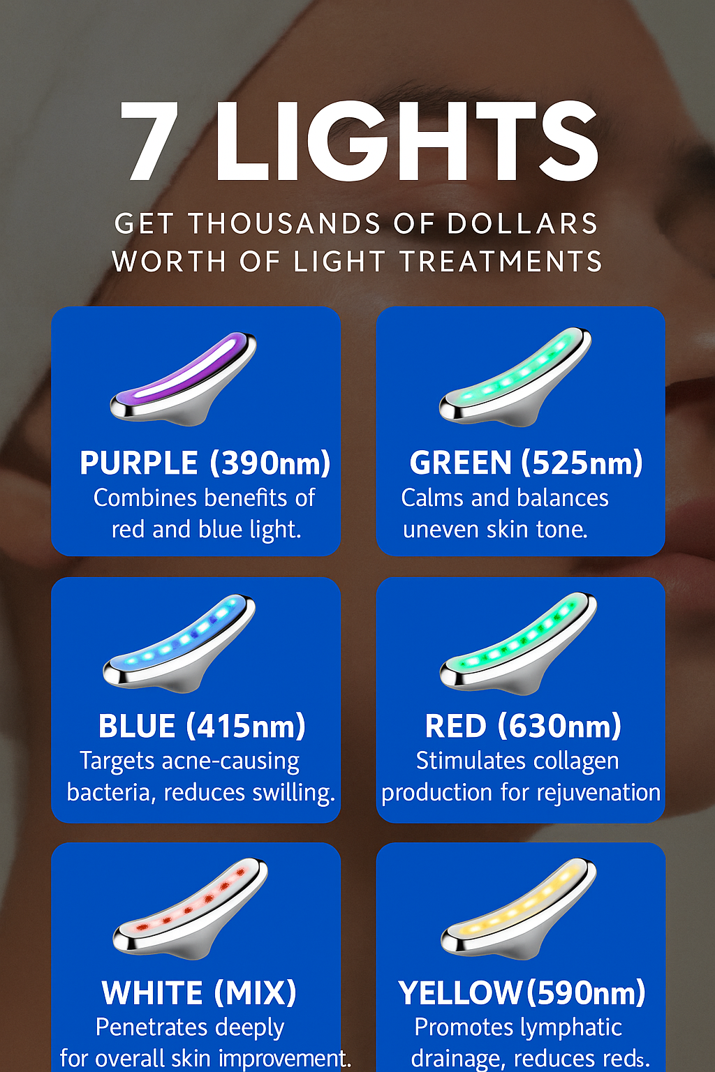 LED Face Massager